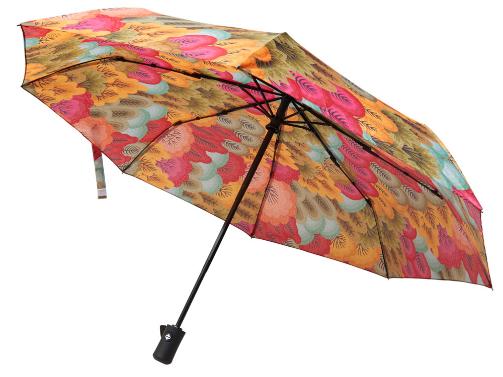 Зонт складной с возможностью полноцветной печати