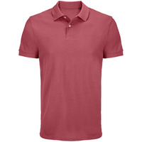 Рубашка поло унисекс Pacific, розовая (лососевая), размер XXL