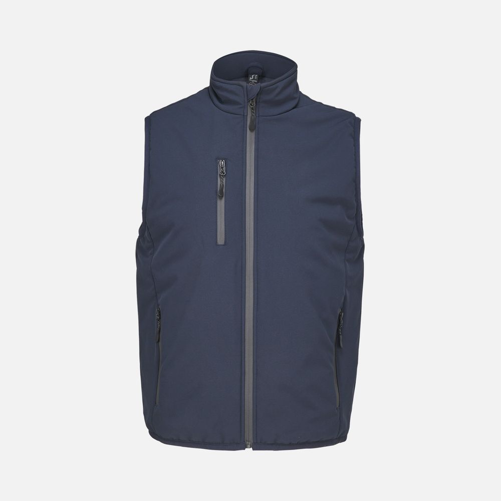 Жилет софтшелл унисекс Falcon BW, синий