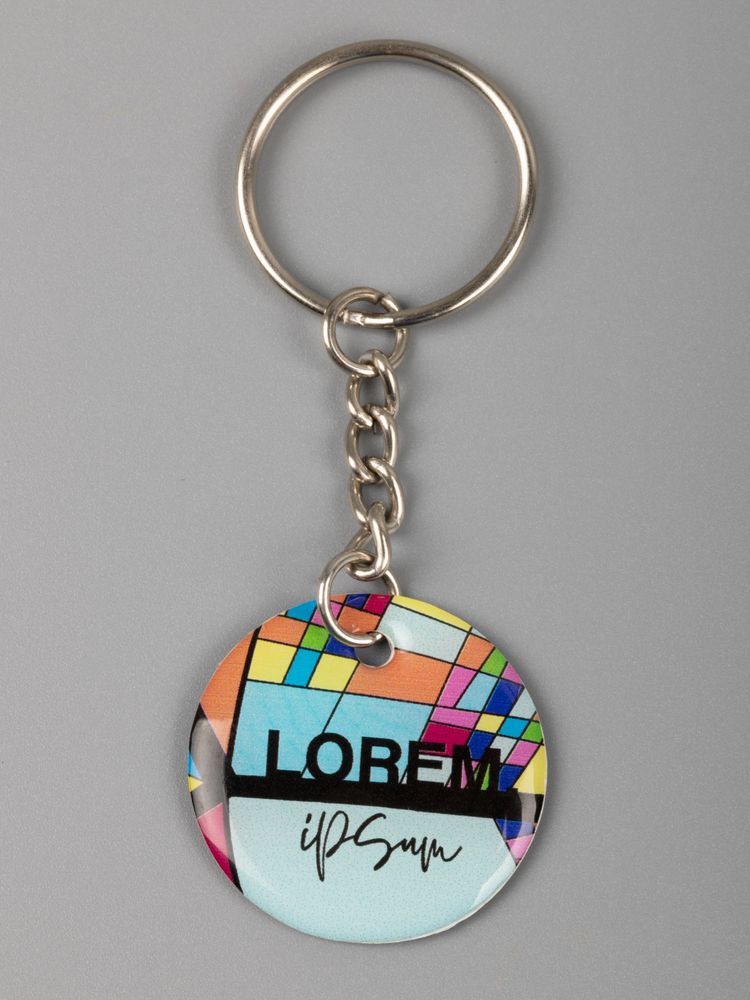 Брелок с полимерным покрытием Harz на заказ