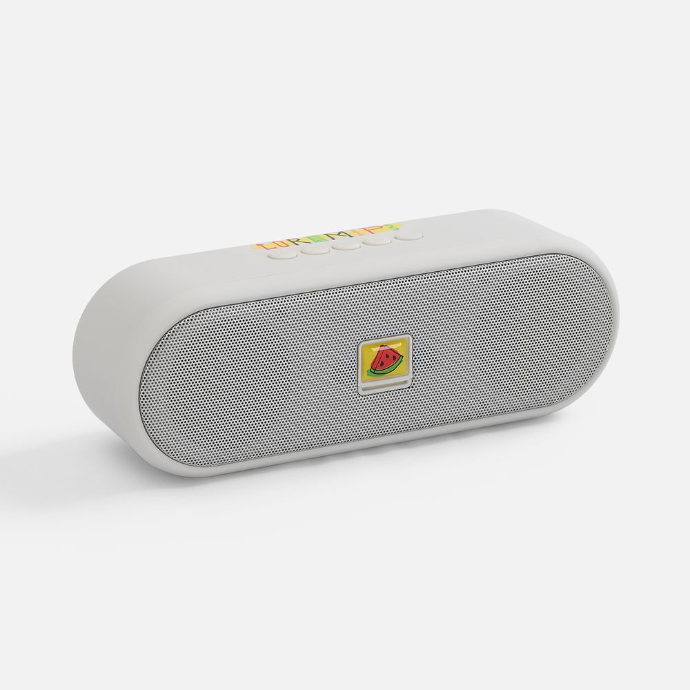 Беспроводная стереоколонка Uniscend Roombox, светло-серая