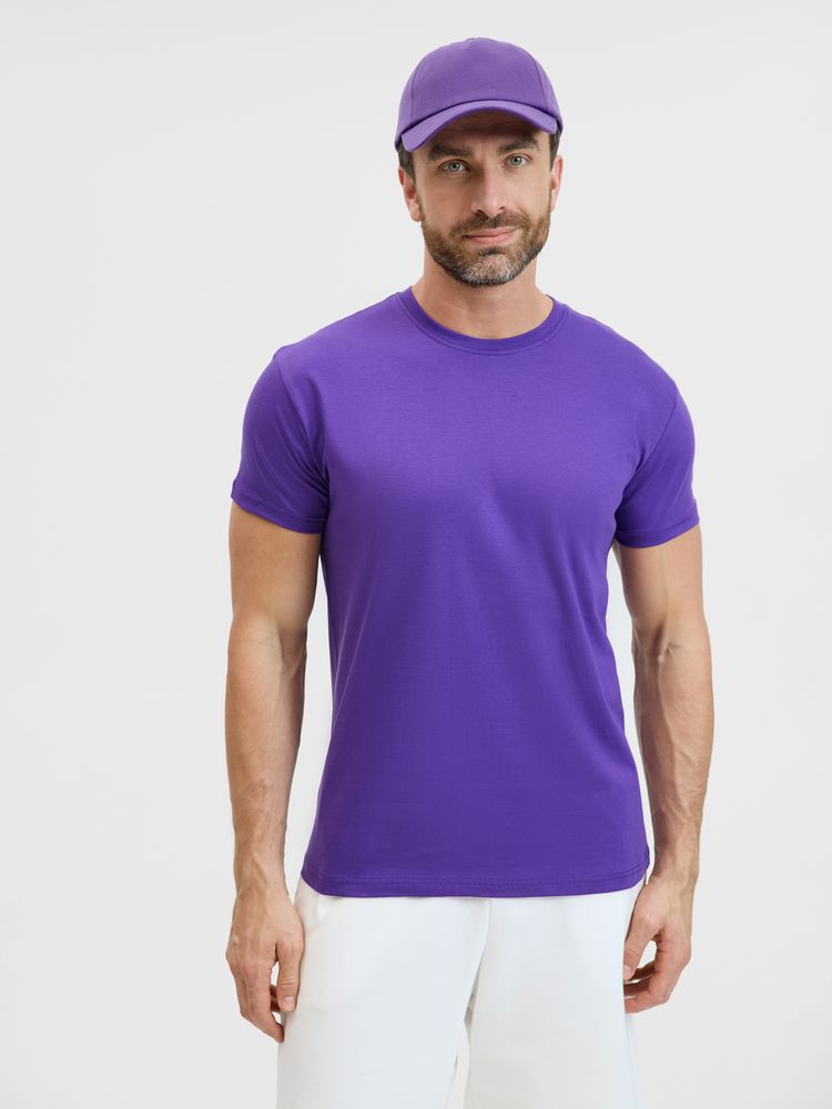 Футболка унисекс T-Bolka 160, фиолетовая