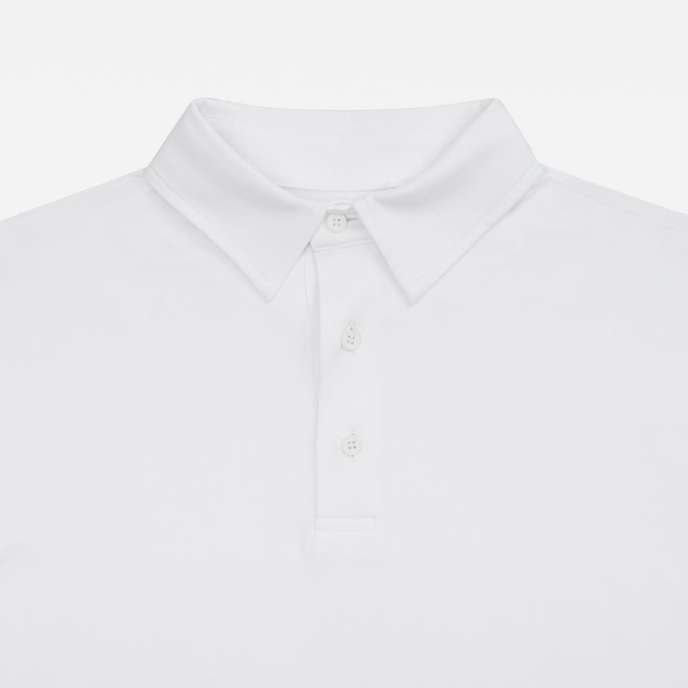 Рубашка поло унисекс Senti, белая