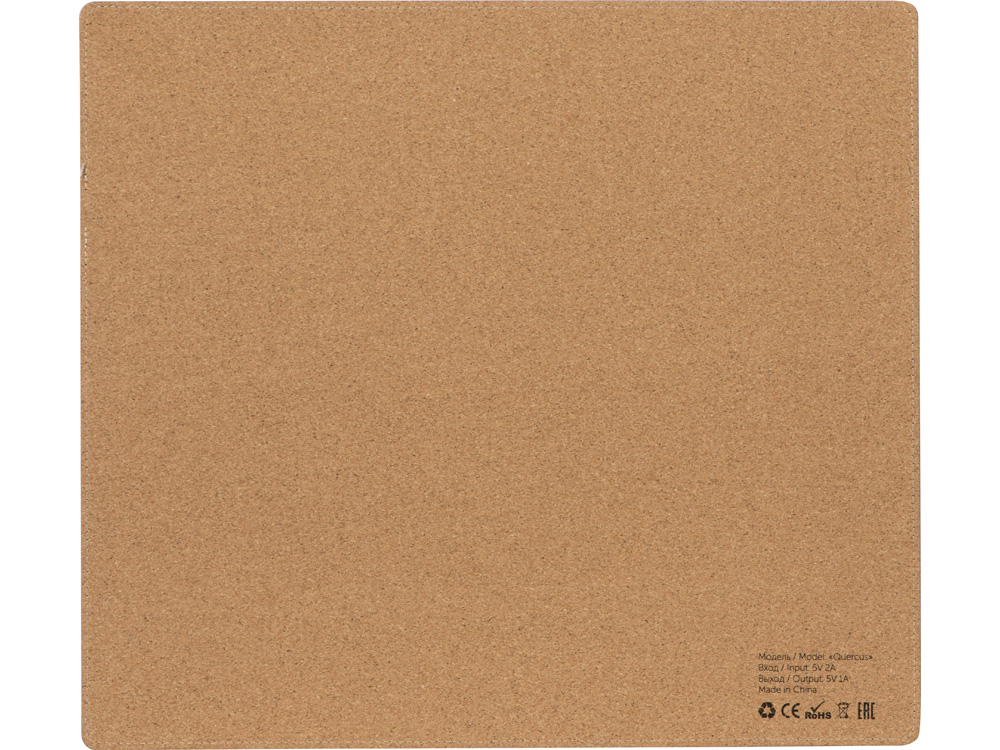 Пробковый коврик для рабочего места с беспроводной зарядкой Querсus