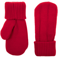 Варежки Knit Beat, красные, размер L/XL