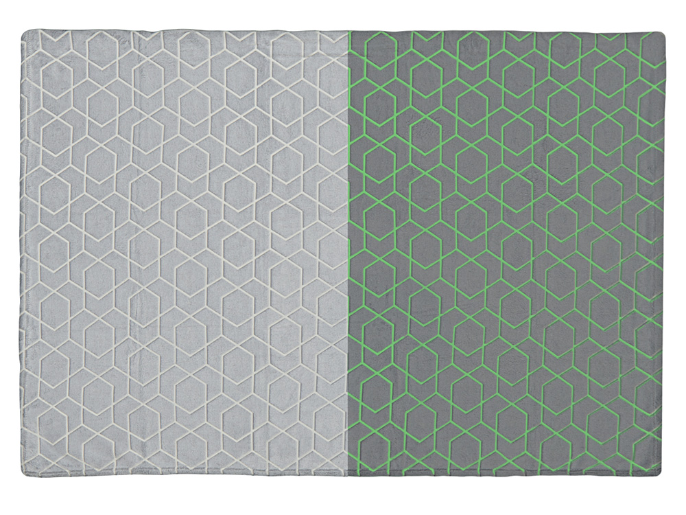 Светящийся в темноте плед Lattice