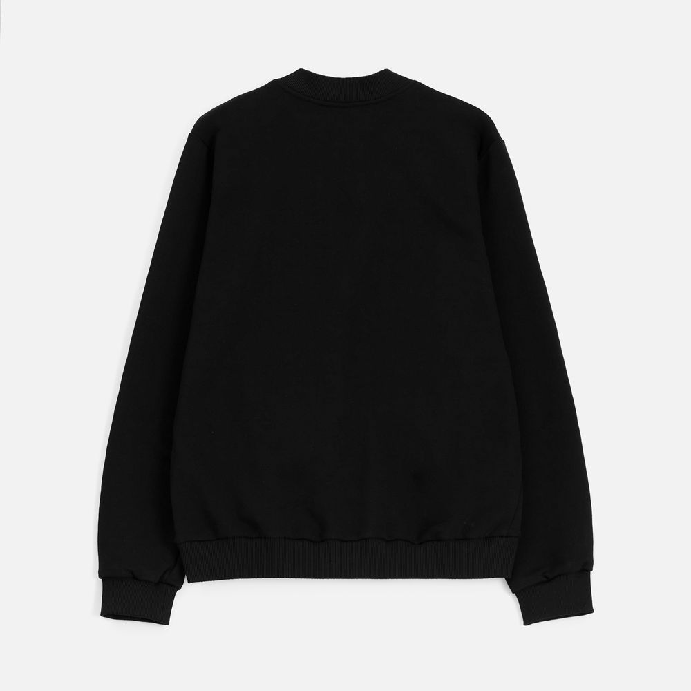 Бомбер унисекс Nuppu, черный