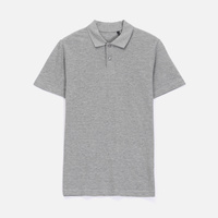 Рубашка поло унисекс Pulse, серый меланж, размер 5XL