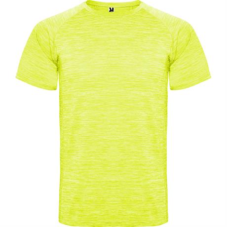 Спортивная футболка AUSTIN мужская, ПЁСТРЫЙ ЖЕЛТЫЙ ФЛУОРЕСЦЕНТНЫЙ 2XL