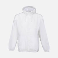 Ветровка унисекс Shield, белая, размер XXL