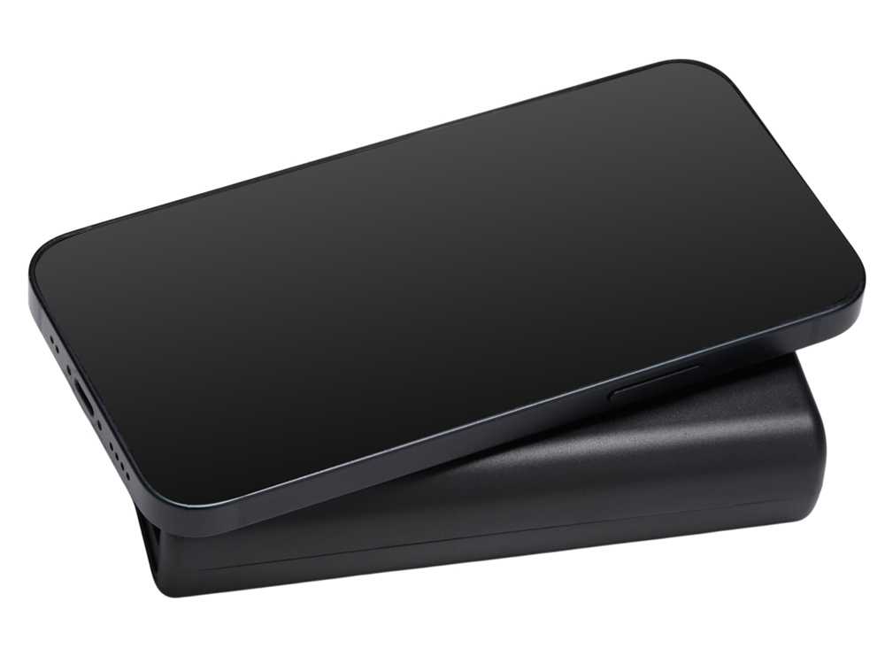 Внешний беспроводной аккумулятор 2-в-1 с функцией зарядки Apple Watch, QC/PD AtomIQ, 10000 мАч, черный