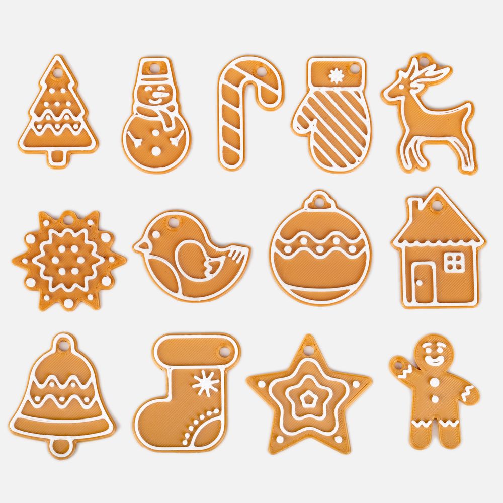 Мини-подвеска «Пряник», 3D-печать на заказ, варежка