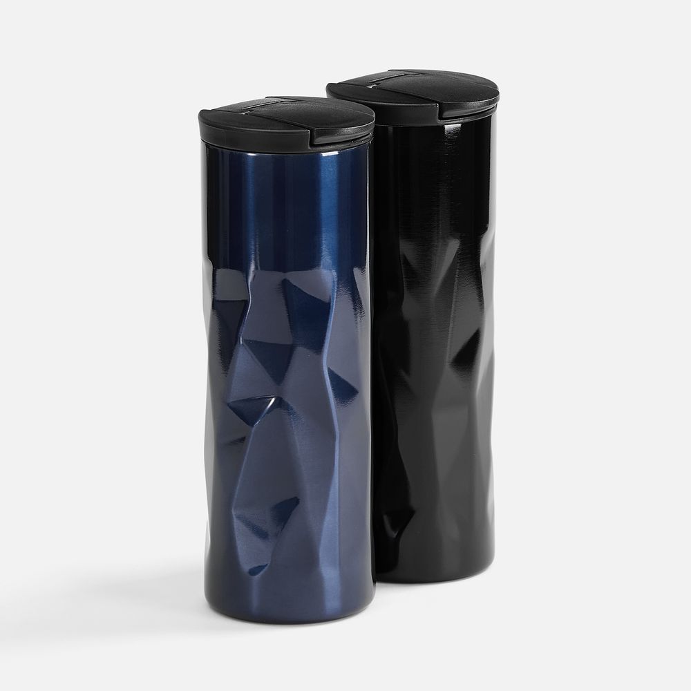 Термостакан Gems Black Morion, черный морион