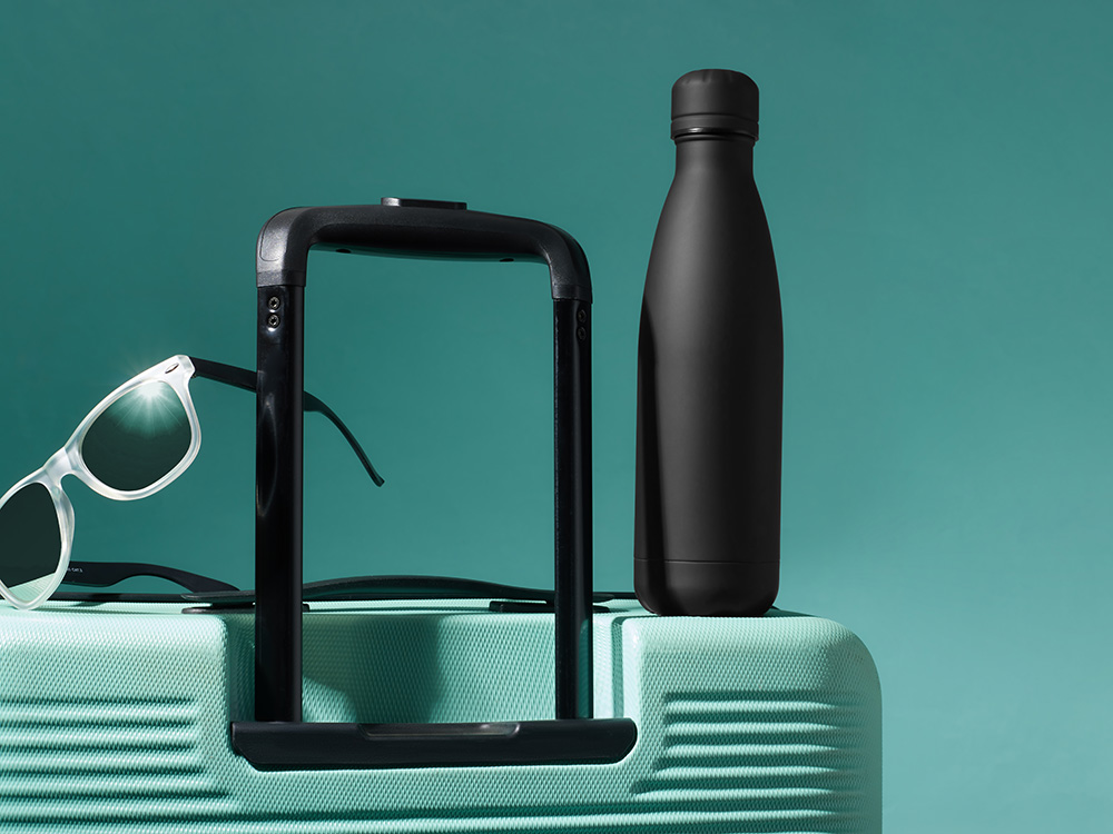 Вакуумная термобутылка «Vacuum bottle C1», soft touch, 500 мл