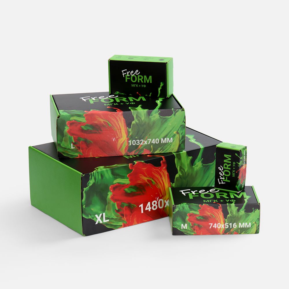 Коробка с печатью на заказ Freeform, XL