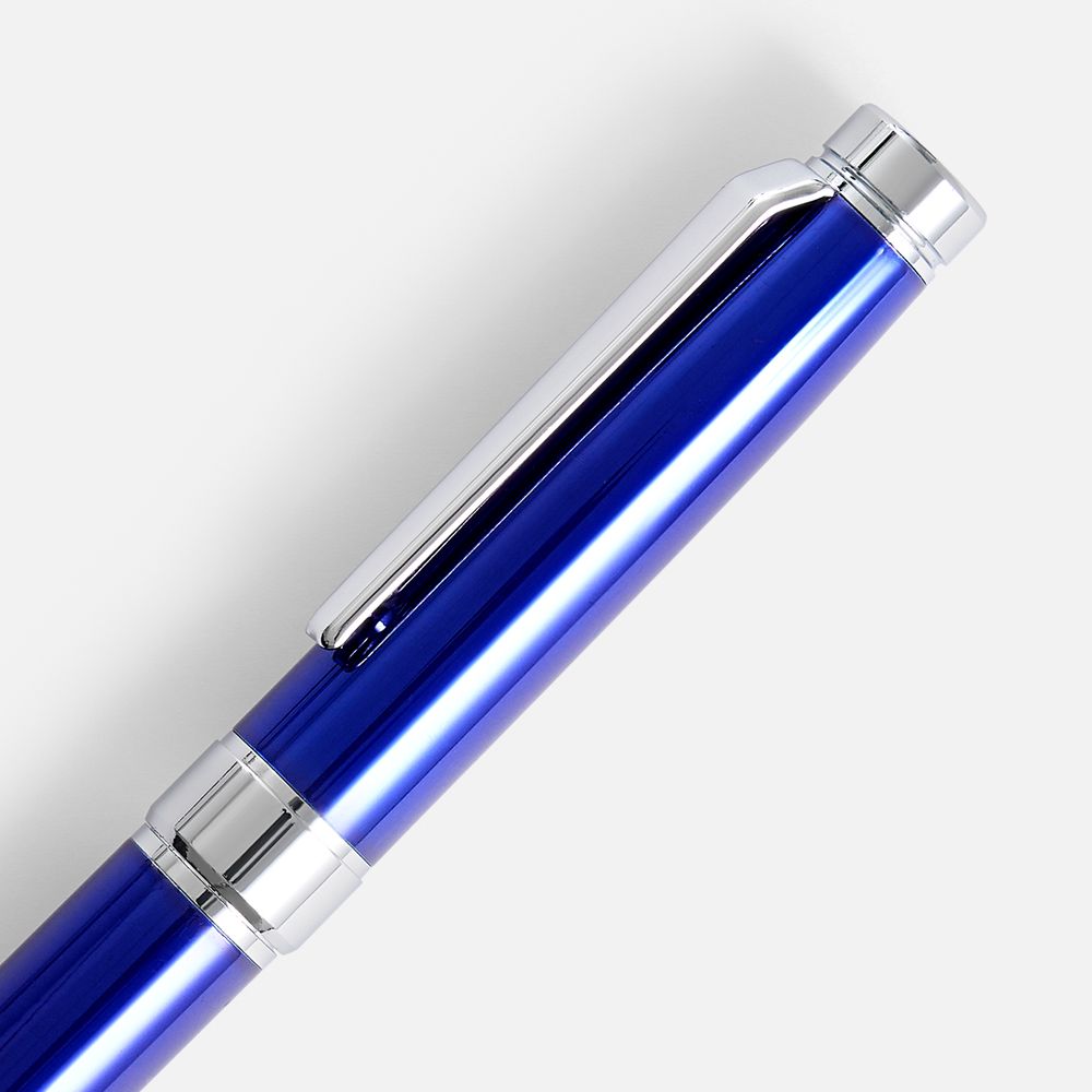 Ручка шариковая Broad Ring, глянцевая, темно-синяя