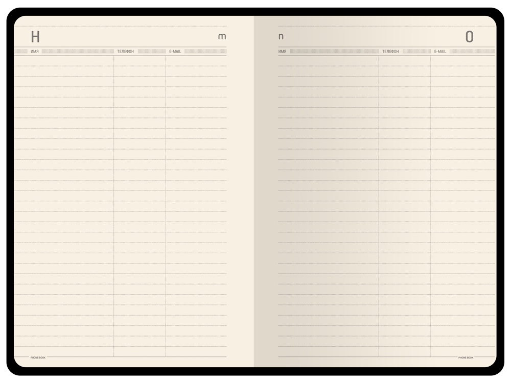 Ежедневник А5 недатированный Megapolis Velvet Flex, морская волна