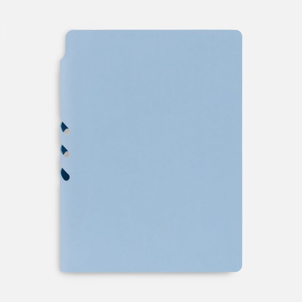 Ежедневник Flexpen Shall, недатированный, голубой