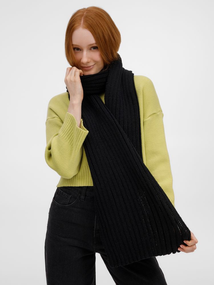 Шарф HappyGo, черный