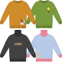 Свитер оверсайз Tricksy Net Grunge на заказ, акрил, размер L/XL