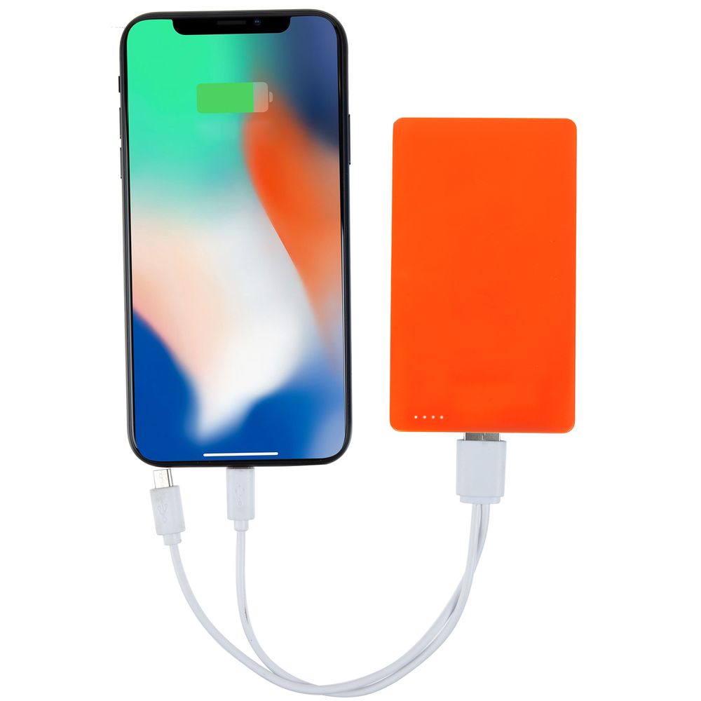 Внешний аккумулятор Easy Trick, 4000 мАч, оранжевый