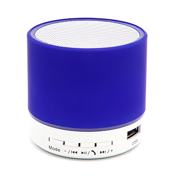 Беспроводная Bluetooth колонка Attilan (BLTS01), синяя