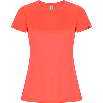 Спортивная футболка IMOLA WOMAN женская, КОРАЛЛОВЫЙ ФЛУОРЕСЦЕНТНЫЙ 2XL