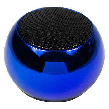 Колонка беспроводная MyTone Mini Sound, темно-синий металлик
