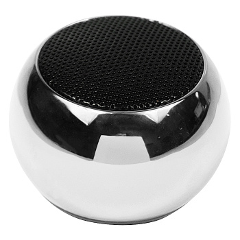 Колонка беспроводная MyTone Mini Sound, серебристый металлик