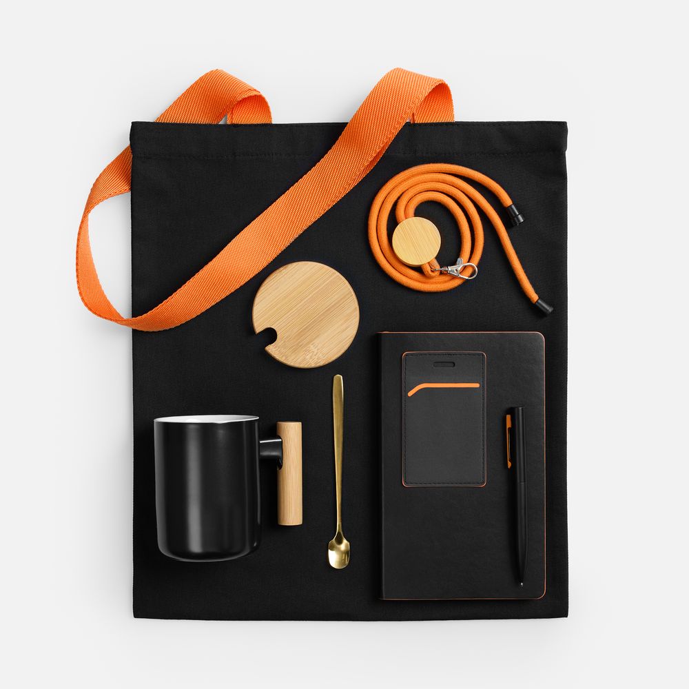 Набор Trait Office, черный с оранжевым