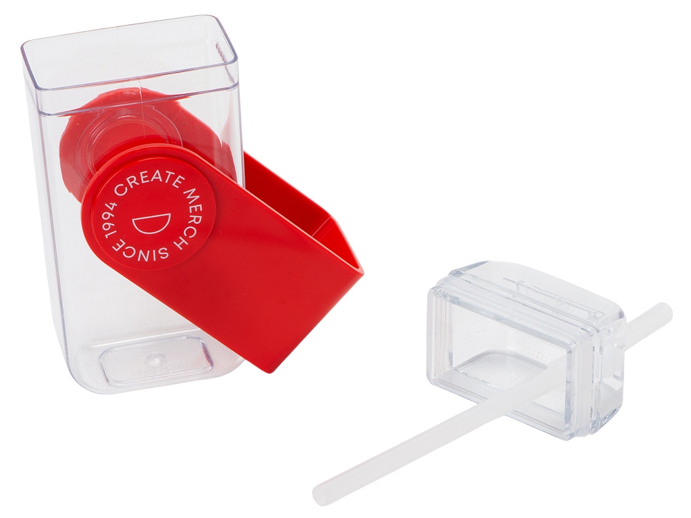 Бутылка для воды JUICY DRINK BOX, 290 мл с тампопечатью