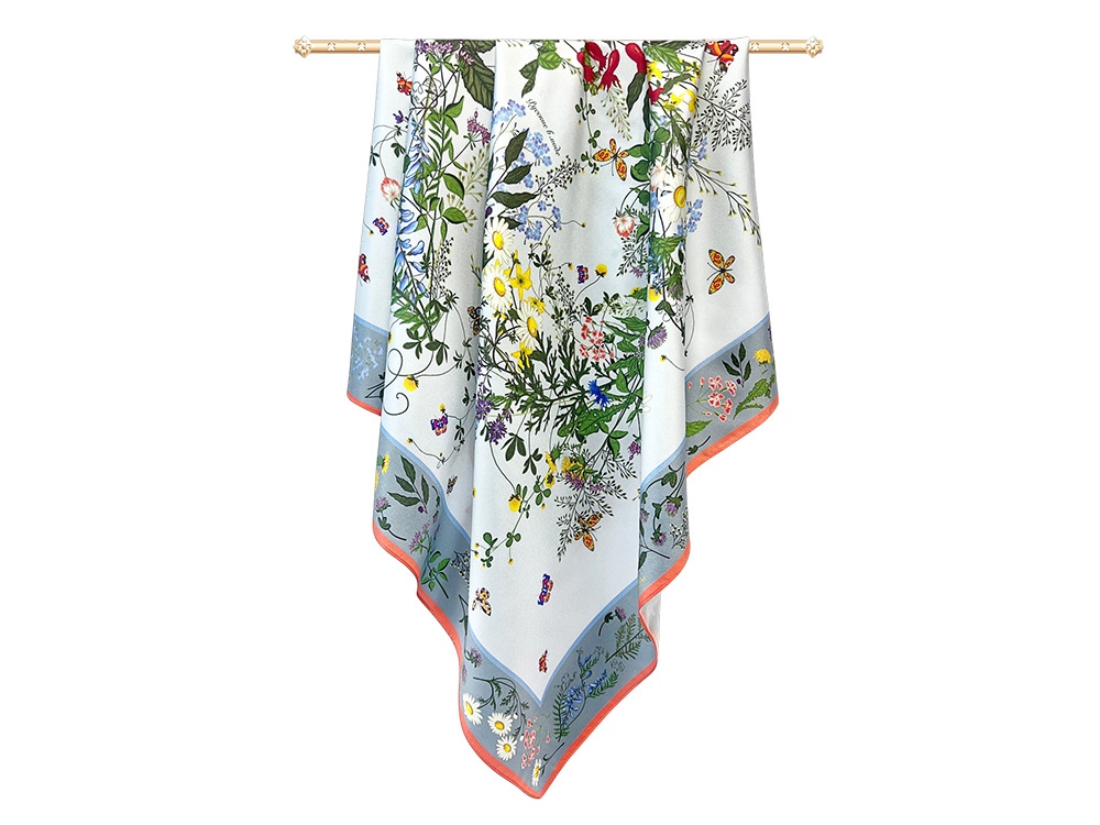 Платок Русский полевой букет