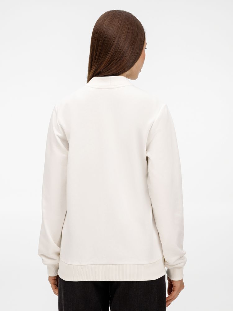 Бомбер унисекс Townie, молочно-белый