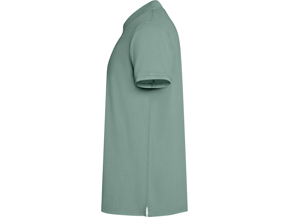 Рубашка поло Cobain унисекс, сине-зеленый выстиранный