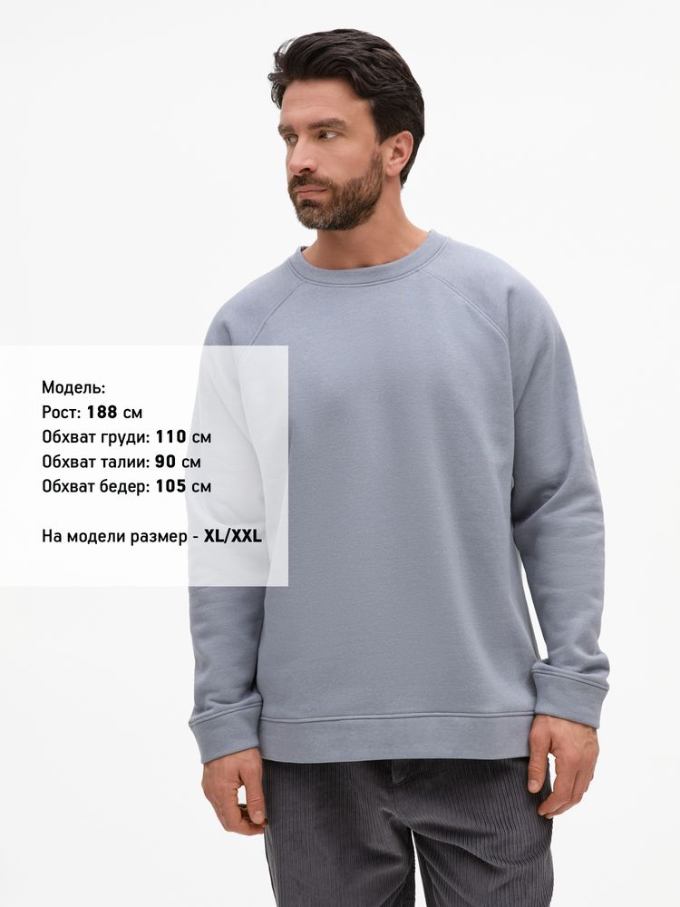 Свитшот унисекс S1, серый