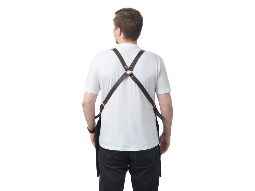 Фартук из канваса с карманами