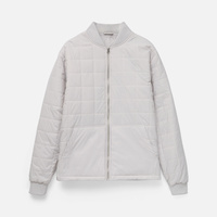 Куртка унисекс Warmbridge, светло-серая, размер XXL