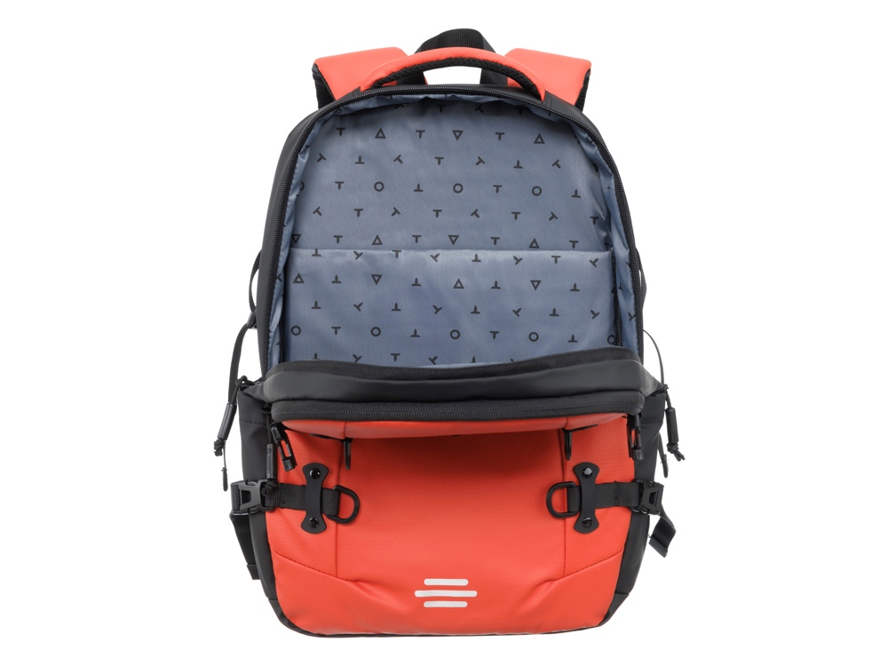 Рюкзак спортивный TORBER Xtreme 18, оранжевый/чёрный, 31 х 12 х 46 см, 17л