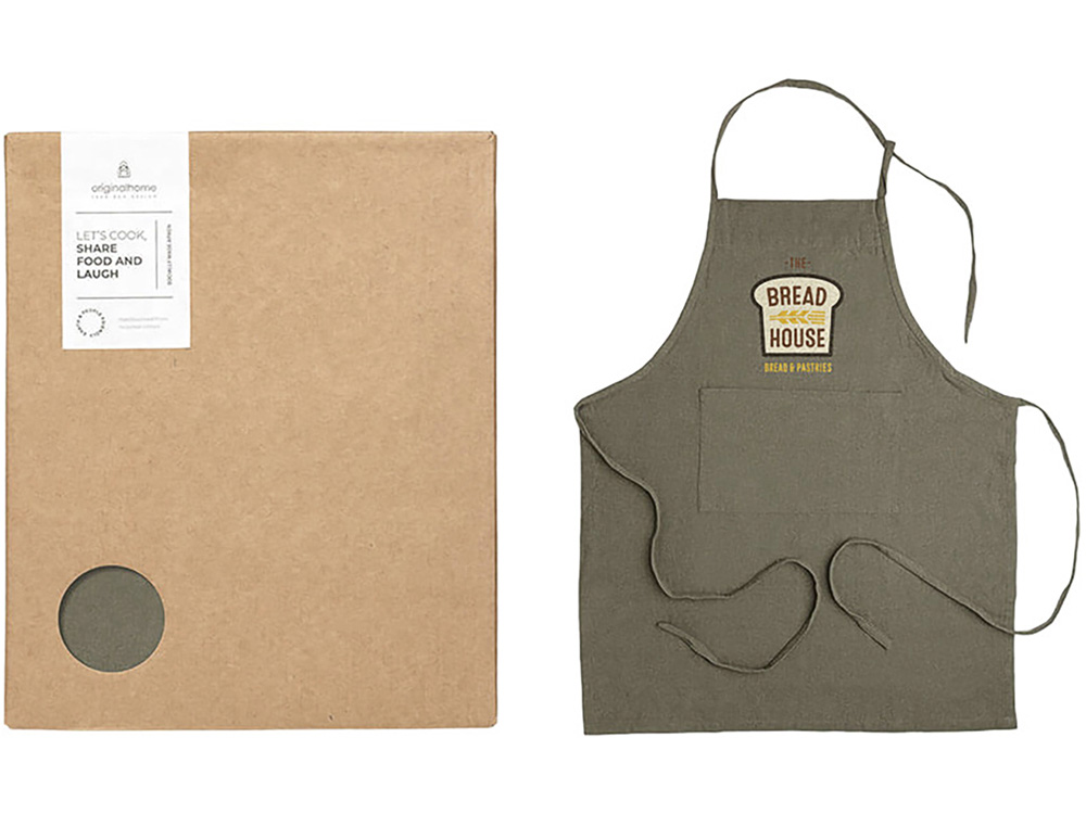 Originalhome фартук из переработанных материалов - Зеленый