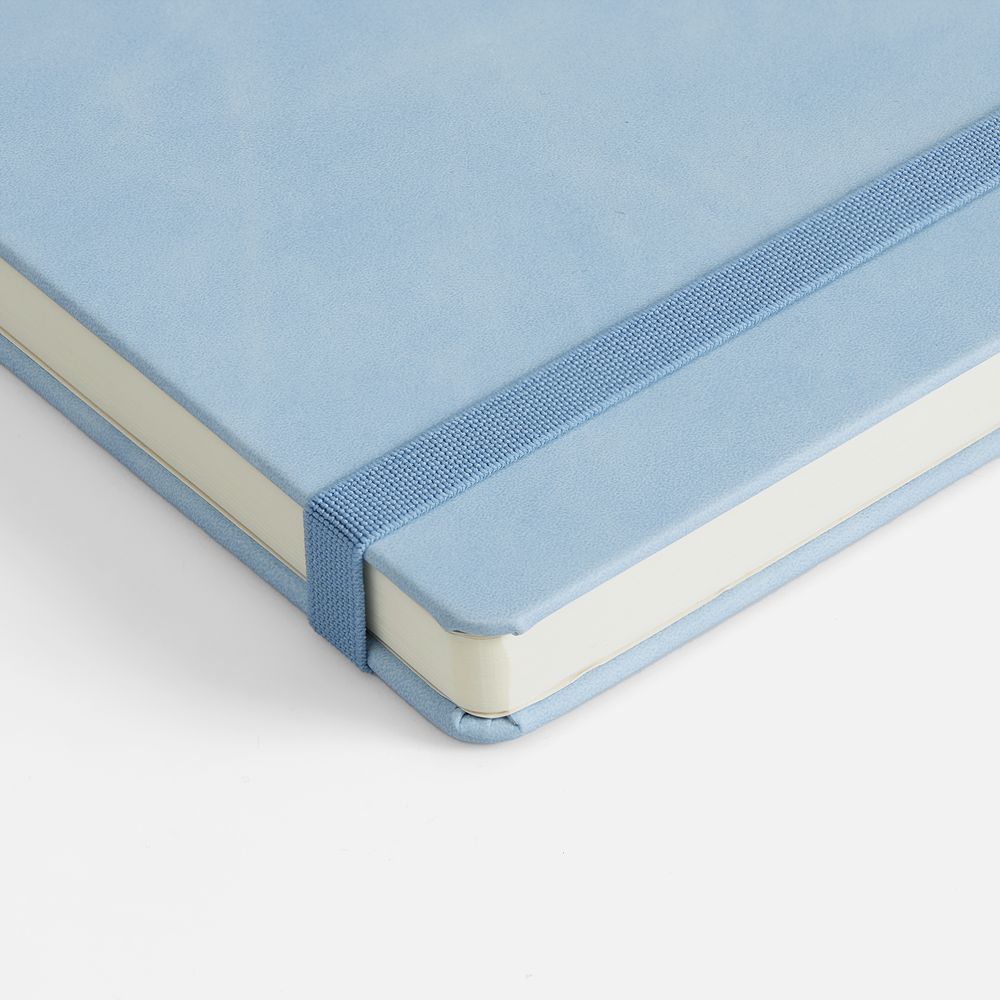 Ежедневник Urban Metal, недатированный, голубой