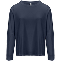 Футболка с длинным рукавом женская Monarch Women, темно-синяя (navy), размер XXL