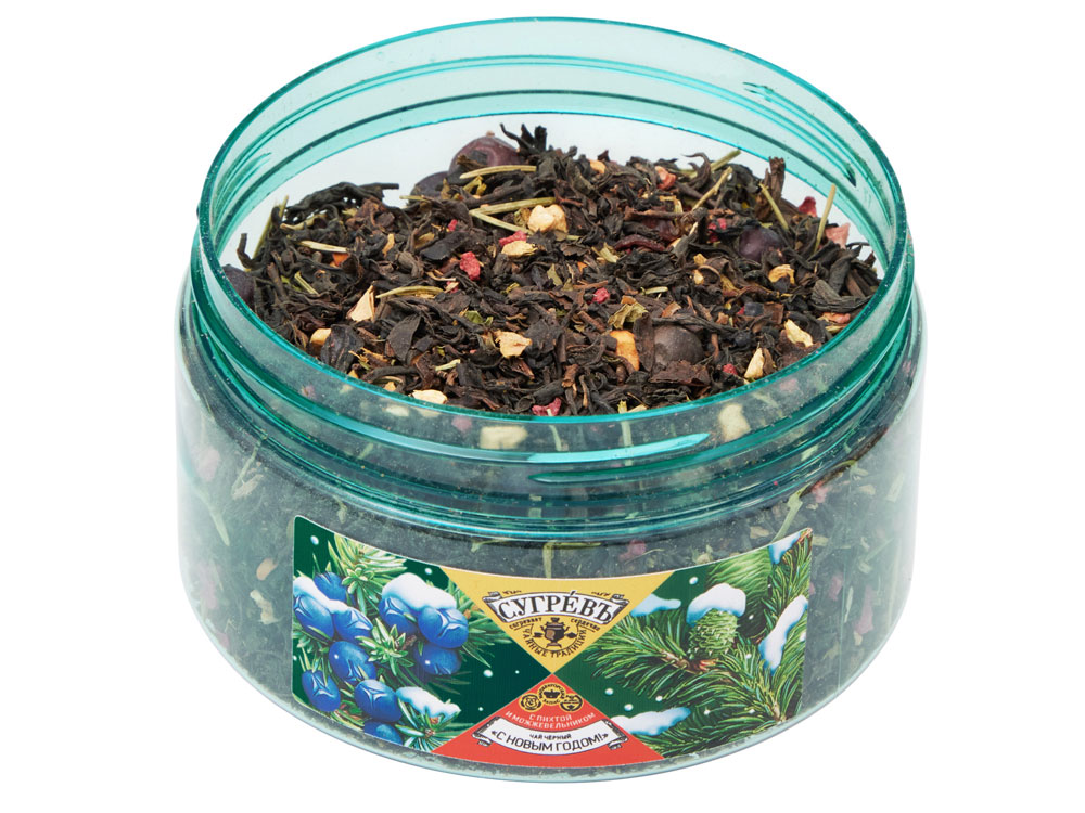 Чай черный с можжевельником и пихтой С НОВЫМ ГОДОМ !