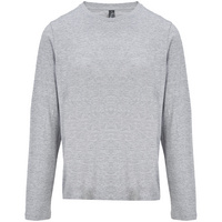 Футболка с длинным рукавом женская Monarch Women, серый меланж, размер 3XL