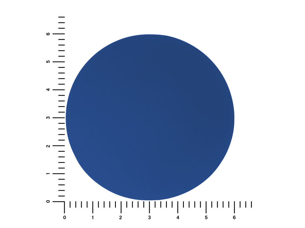 ПАТЧ КРУГ soft-touch (синий) 6,0 х 6,0 см