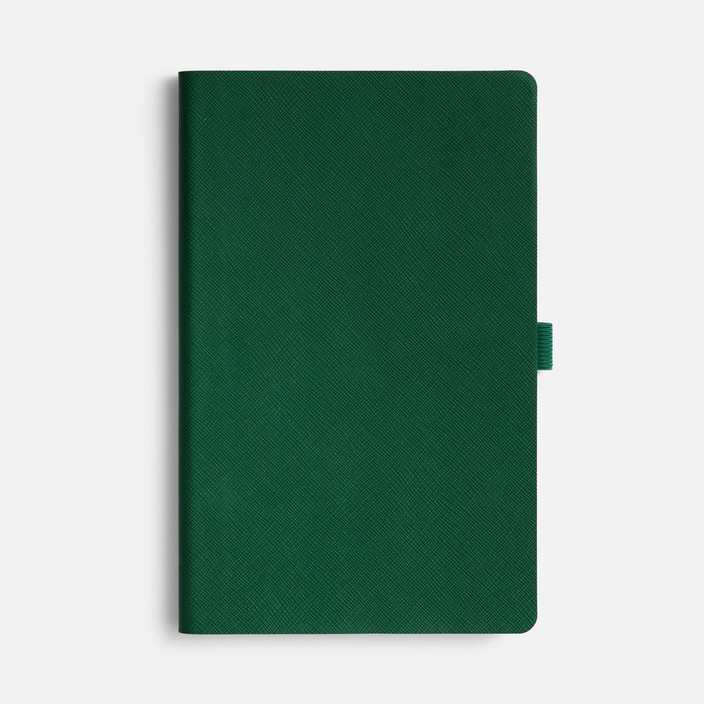 Ежедневник Lungo, недатированный, зеленый