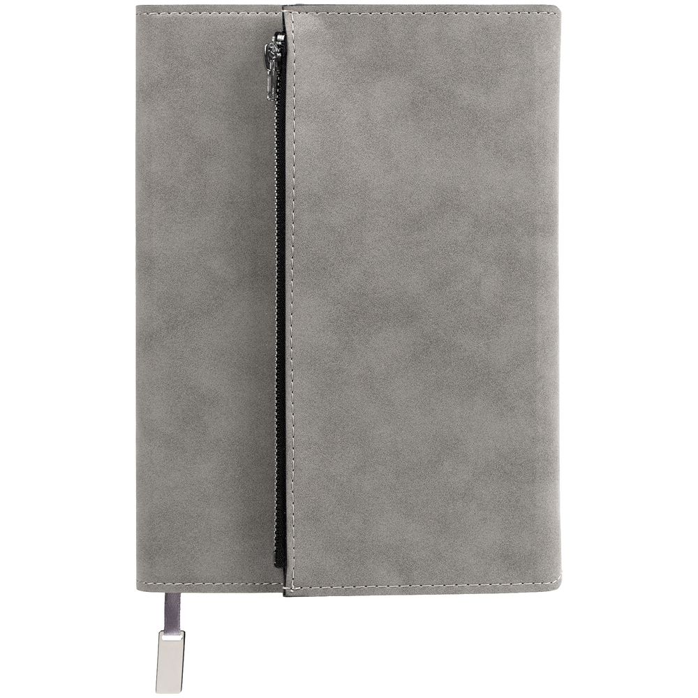 Ежедневник Grace на заказ, недатированный, серый