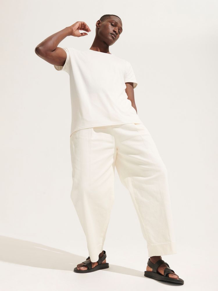 Футболка мужская Pioneer Men, молочно-белая