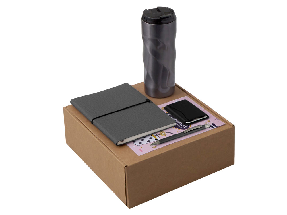 Набор Firm с блокнотом, ручкой и термокружкой