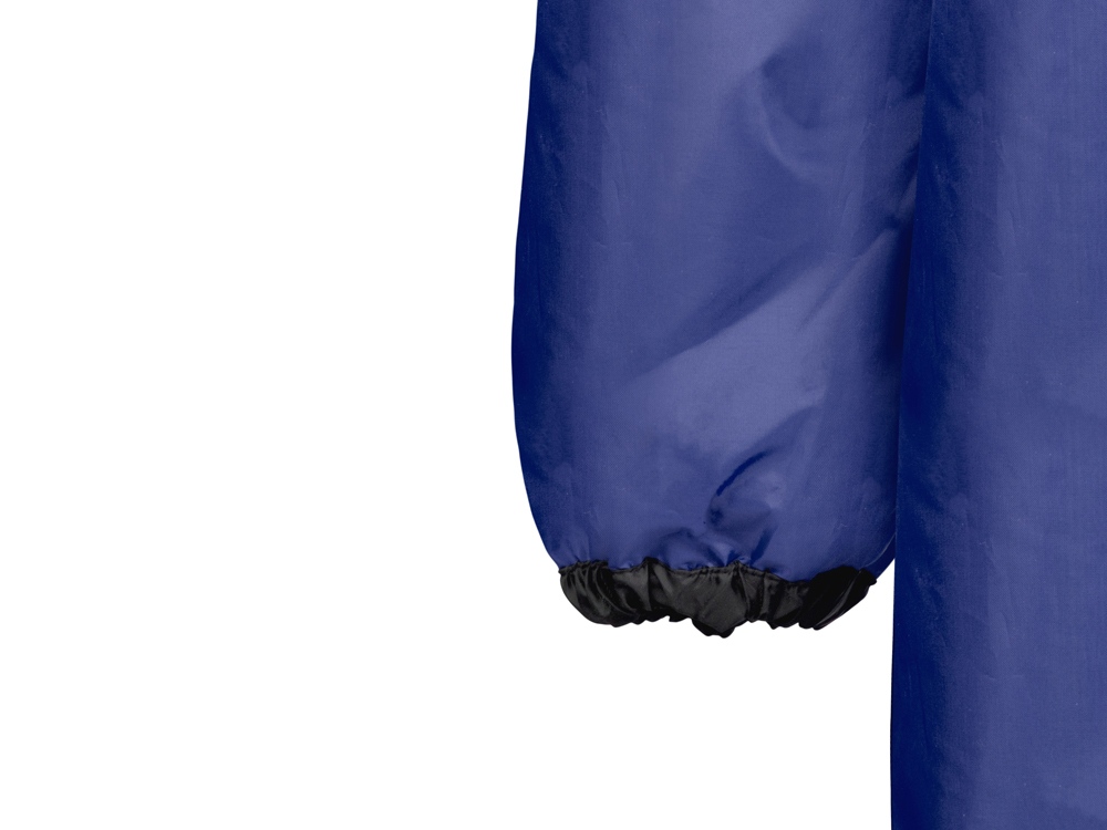 Дождевик Bi-color унисекс, синий классический/черный