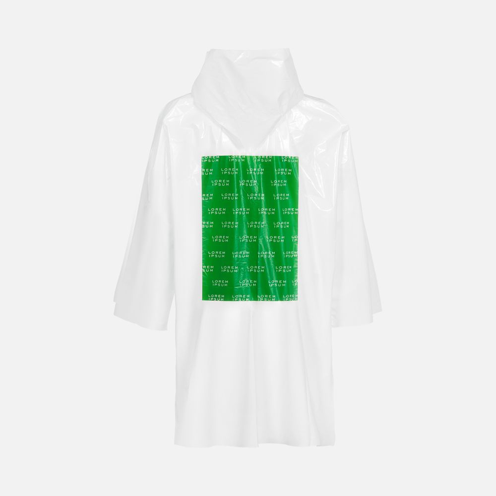 Дождевик-плащ BrightWay с печатью в один цвет на заказ